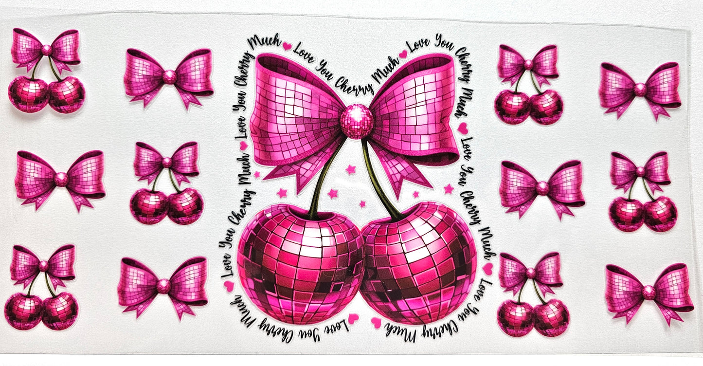 Cherries and Bows UVDTF Wrap 16 oz