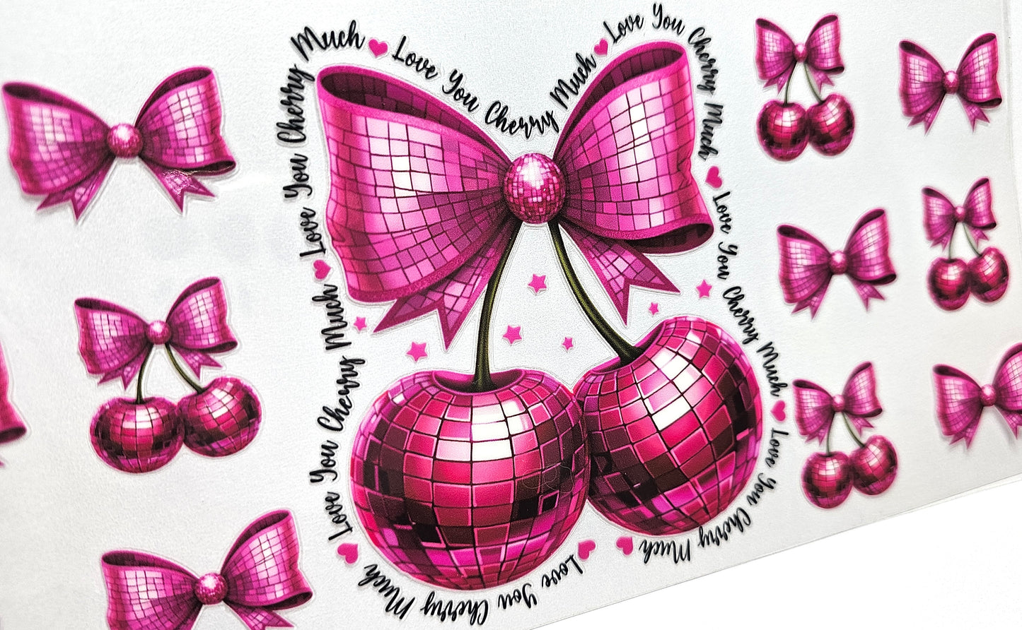 Cherries and Bows UVDTF Wrap 16 oz