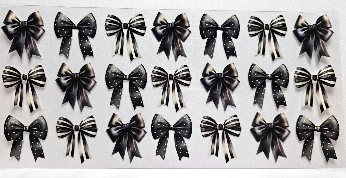 Black Bows UVDTF Wrap 16 oz