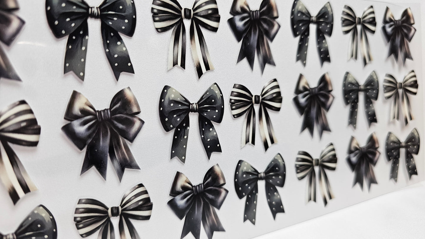 Black Bows UVDTF Wrap 16 oz
