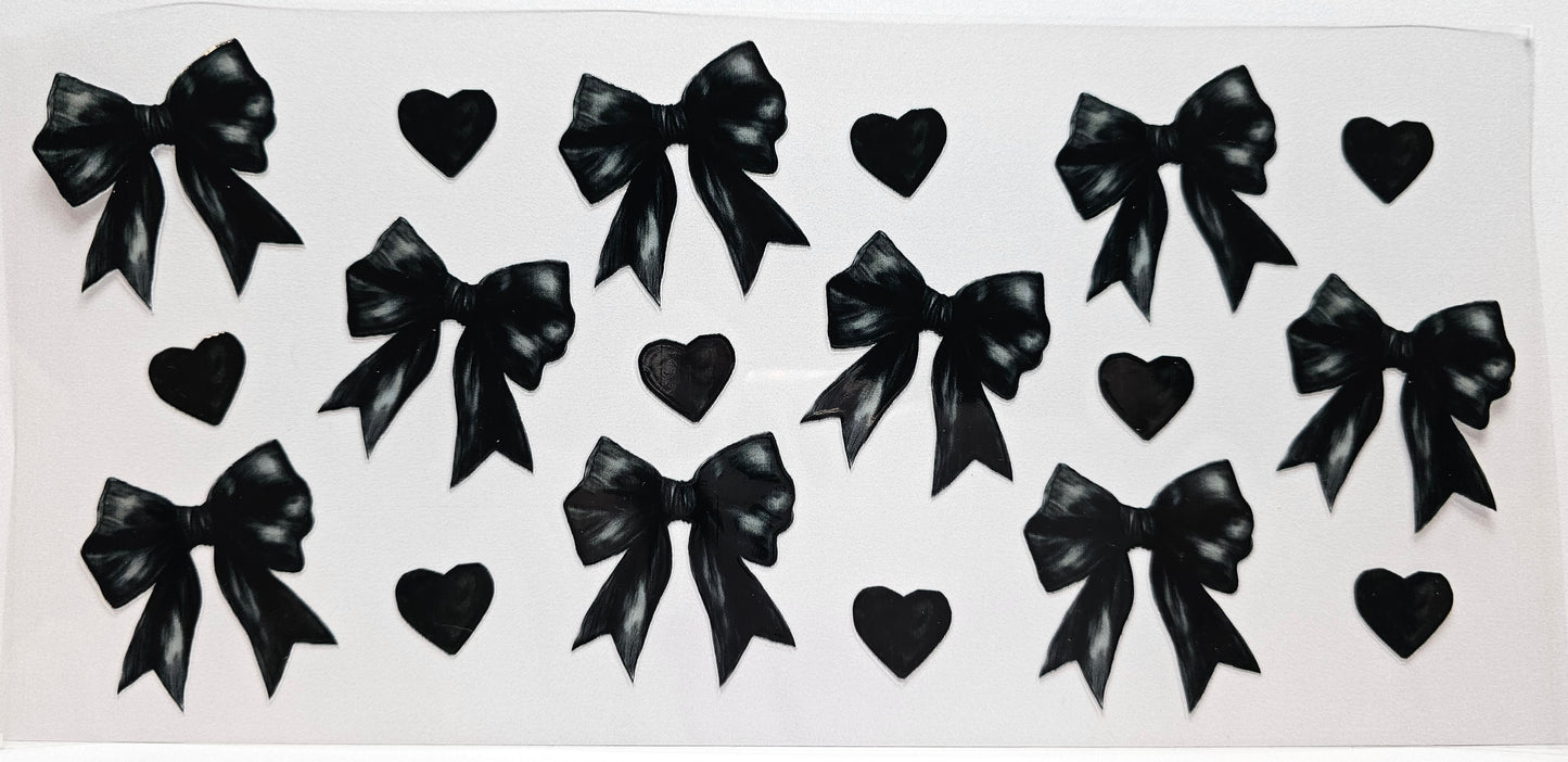 Black Bows UVDTF Wrap 16 oz