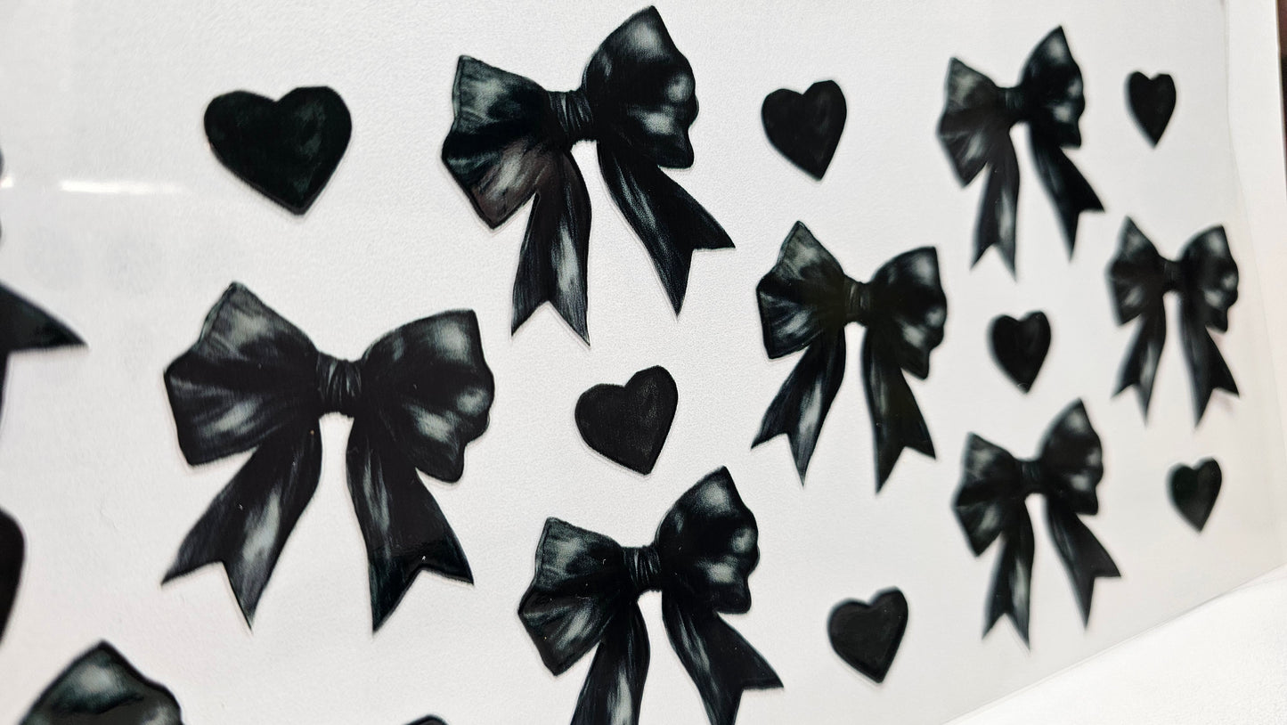 Black Bows UVDTF Wrap 16 oz