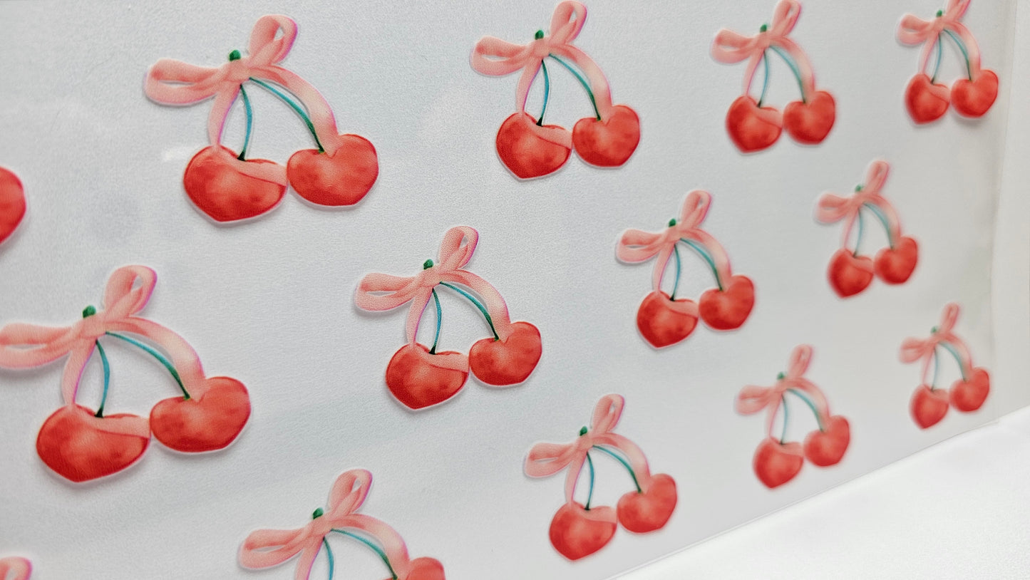 Cherries and Bows UVDTF Wrap 16 oz