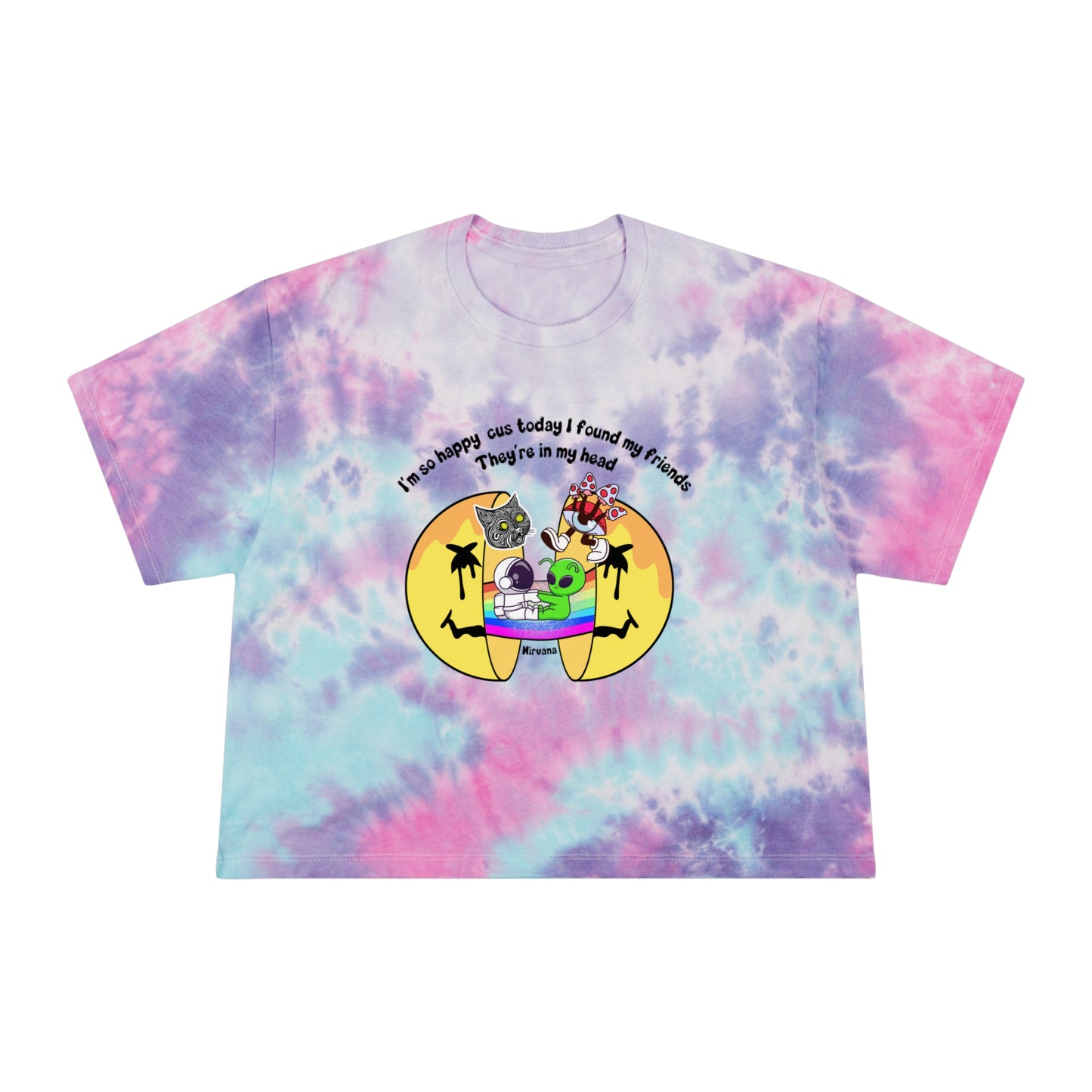 Women's Tie-Dye Crop Tee