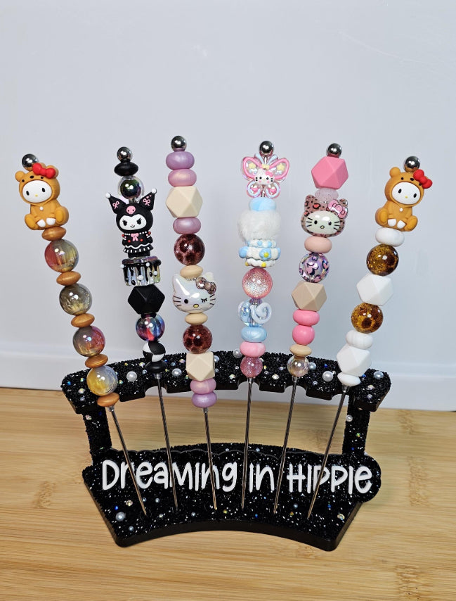 Beaded Stainless Steel Pokey Tool / Sanrio / Cookie Scribe, Vinyl Weeding, Snow Globe Pokey Tool