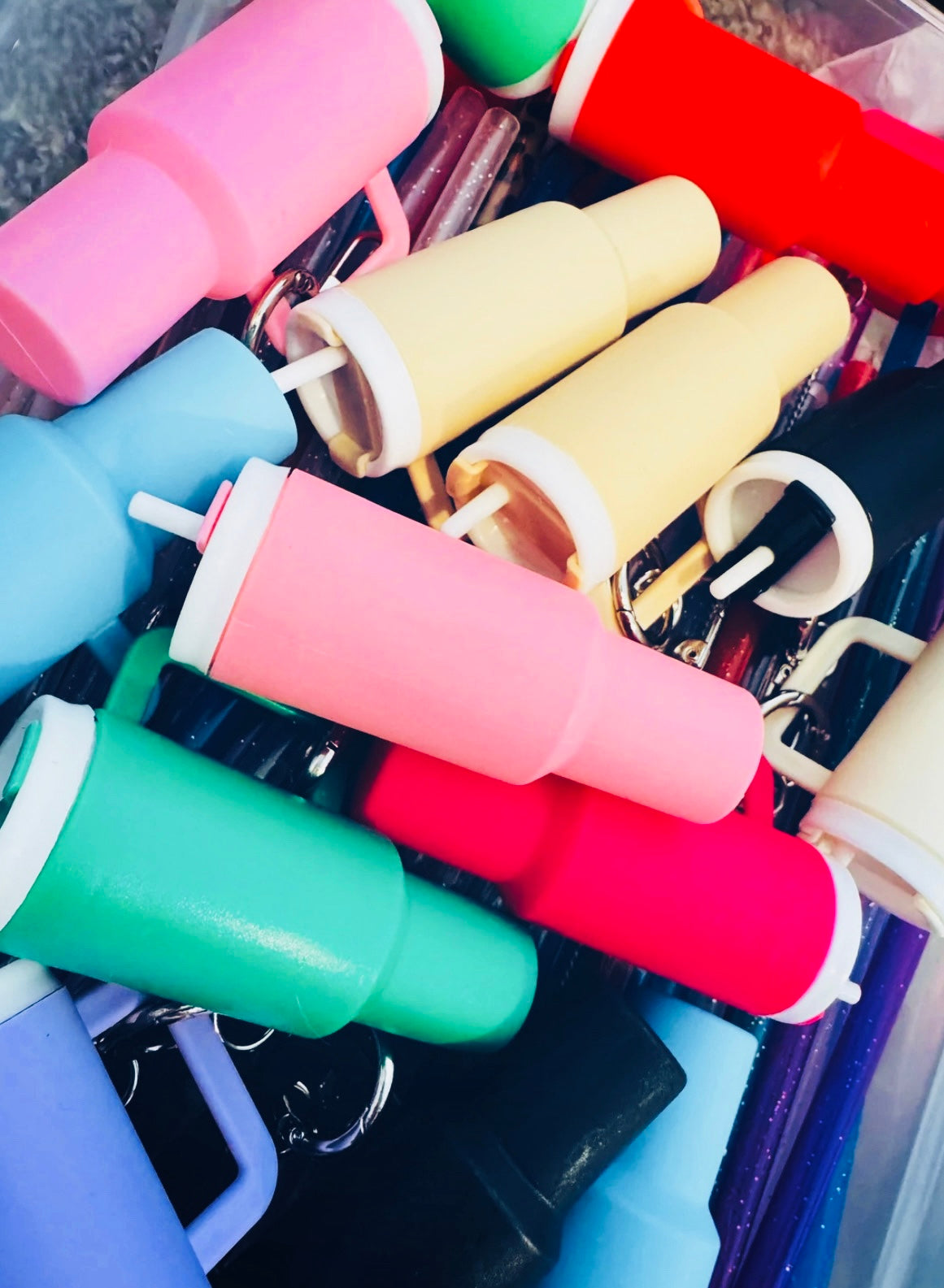 Mini Tumbler /Chapstick holder Keychain Wrap Included Choose on Live