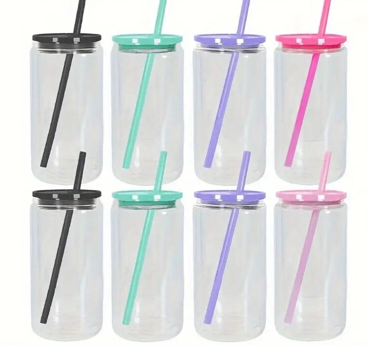 Snow Globe Plastic Tumbler 16 oz