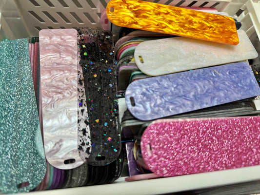 Resin Beautiful 5” Bookmarks / Reading
