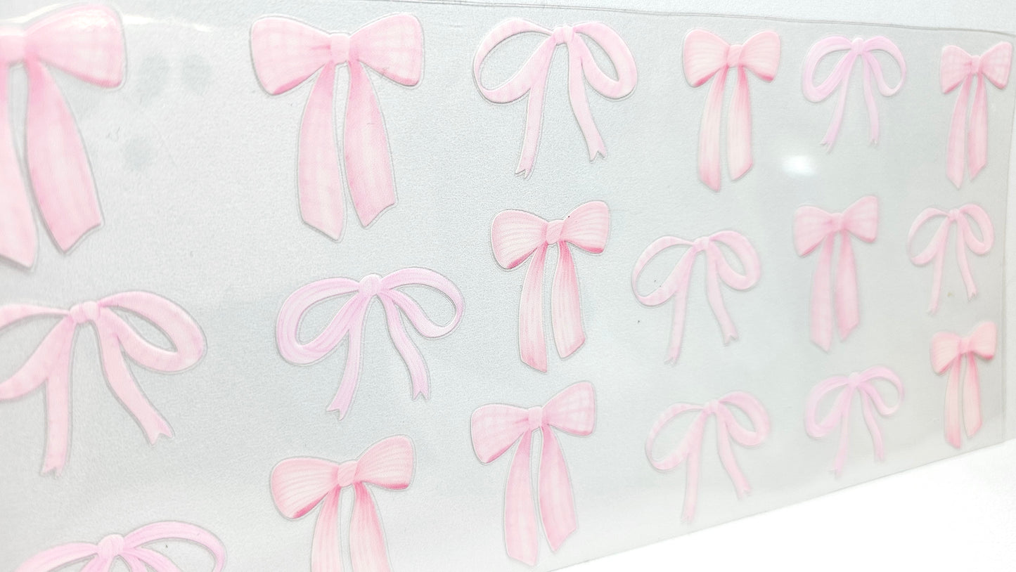 Pink Bows UVDTF Wrap 16 oz