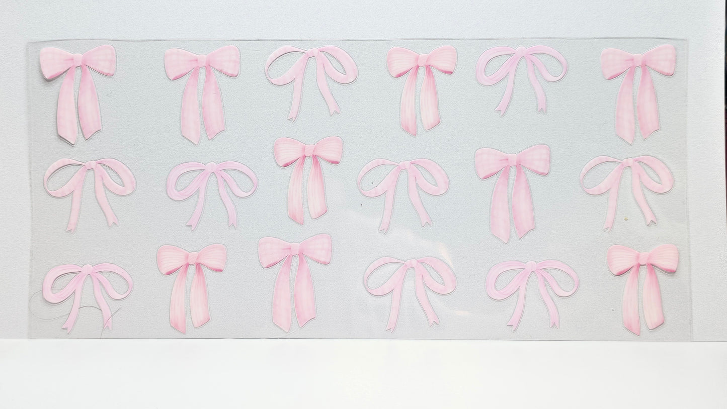 Pink Bows UVDTF Wrap 16 oz
