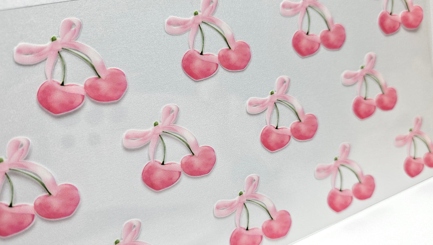Cherries and Bows UVDTF Wrap 16 oz