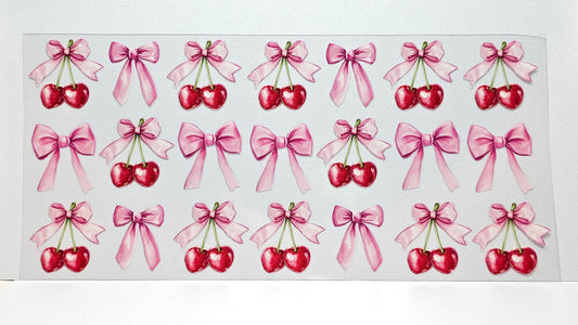 Cherries and Bows UVDTF Wrap 16 oz