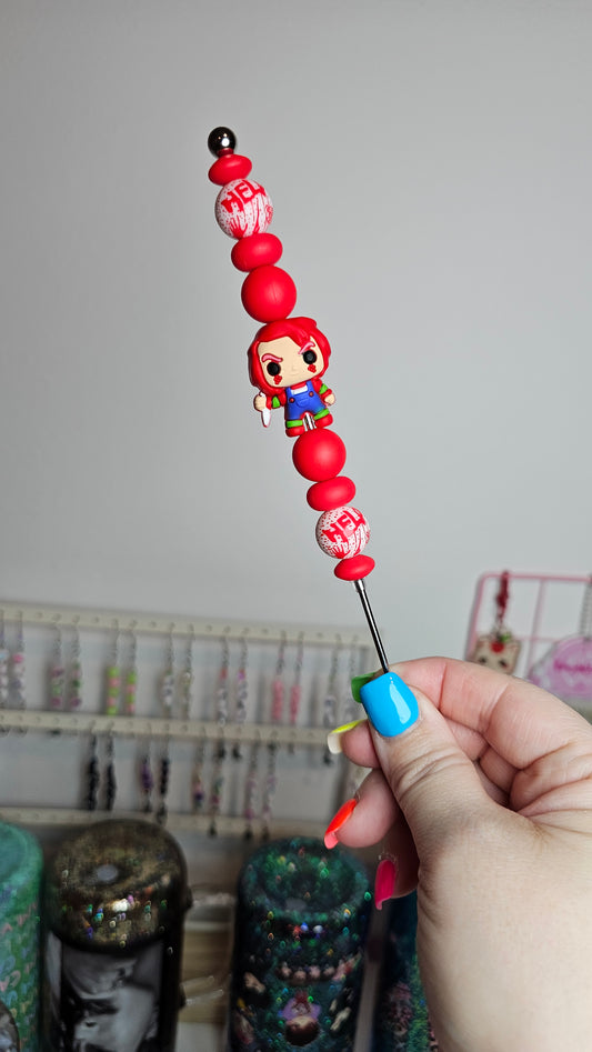 Chuckie / Horror / Snow Globe Tumbler Pokey Tool / Weeding Tool