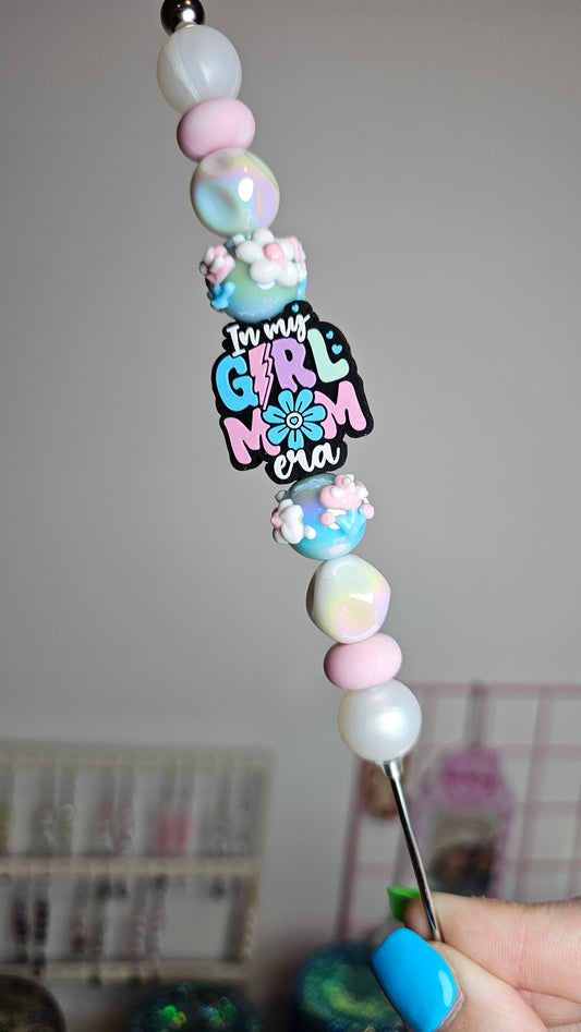Girl Mom Era / Mothers Day Gift / Snow Globe Tumbler Pokey Tool / Weeding Tool